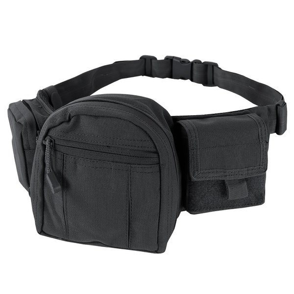 FANNY PACK, BLACK, Condor Outdoor Products, Mfr#: 143-002